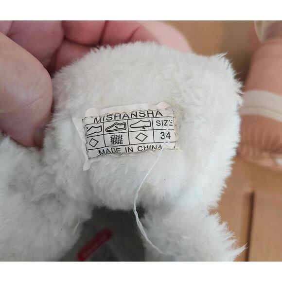 Mishansha Girls Pink Winter Boots Size 34 - Picture 8 of 8